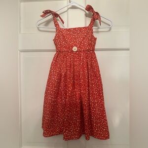 Toddler spring dress made by grandma